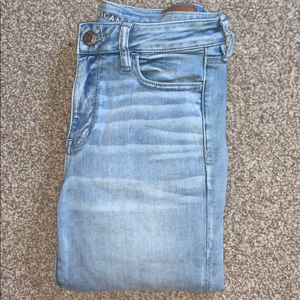 American eagle next level stretch hi-rise jegging